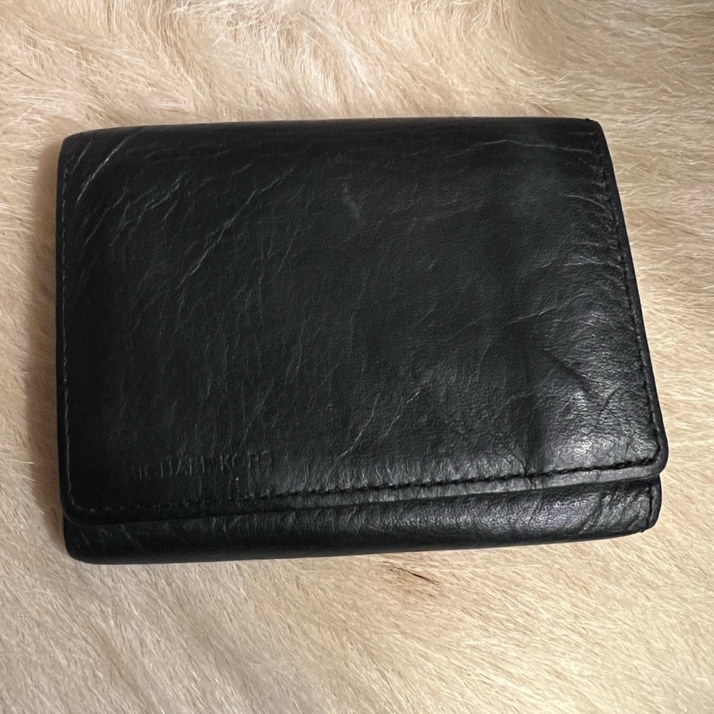 Michael Kors Men’s Black Bifold Leather Wallet